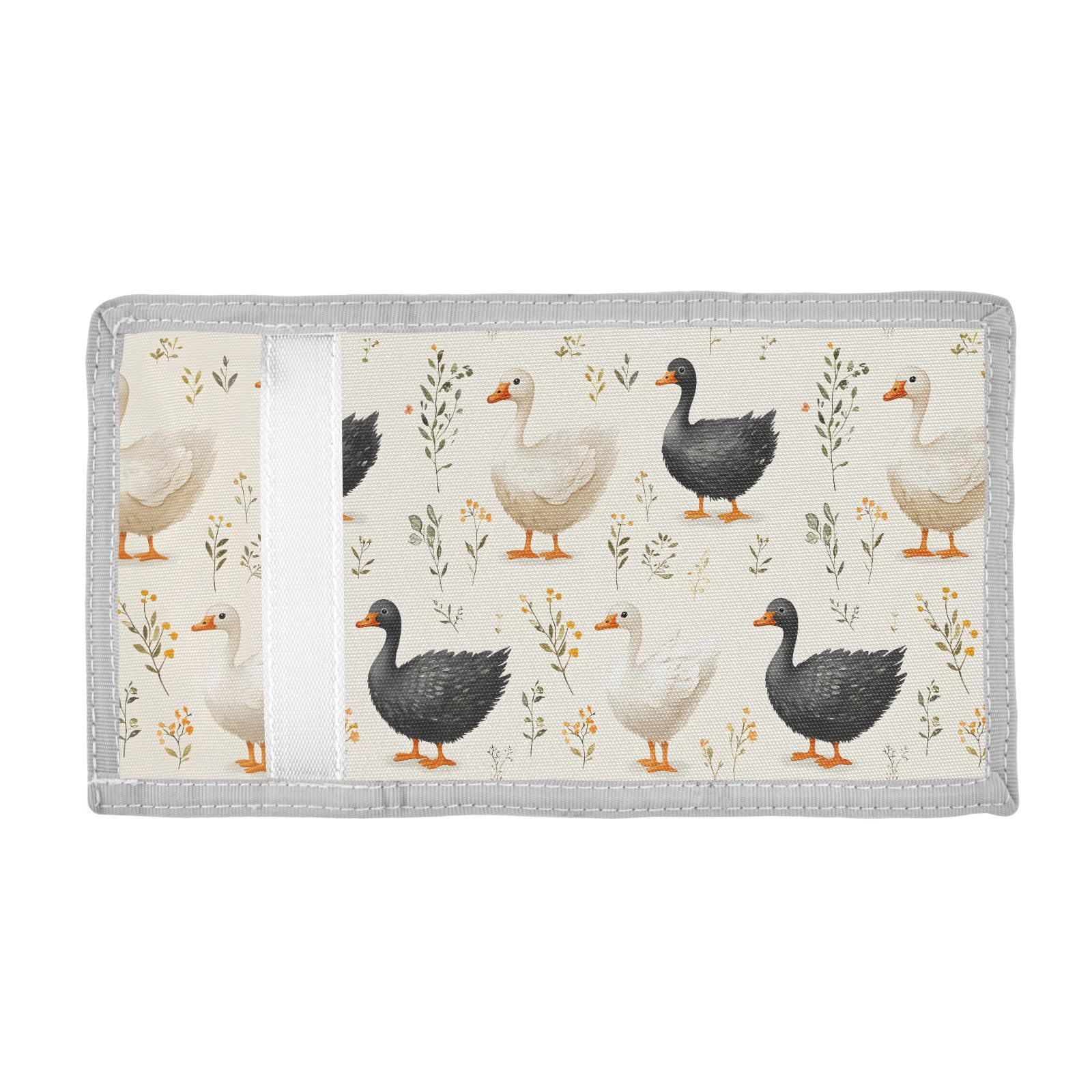 ALAZA Kids Wallets for Boys Girls Toddler Trifold Wallet Children Small Goose with Zipper Coin Pocket