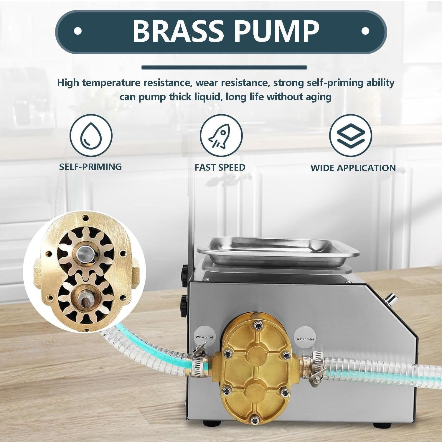 Riempitrice Liquida Automatica, Riempitrice Liquida per Pasta per Pesatura Automatica 20G-10000g, Portata 7 L/min, per Pasta di Sesamo, Burro di Arachidi, Panna, Marmellata
