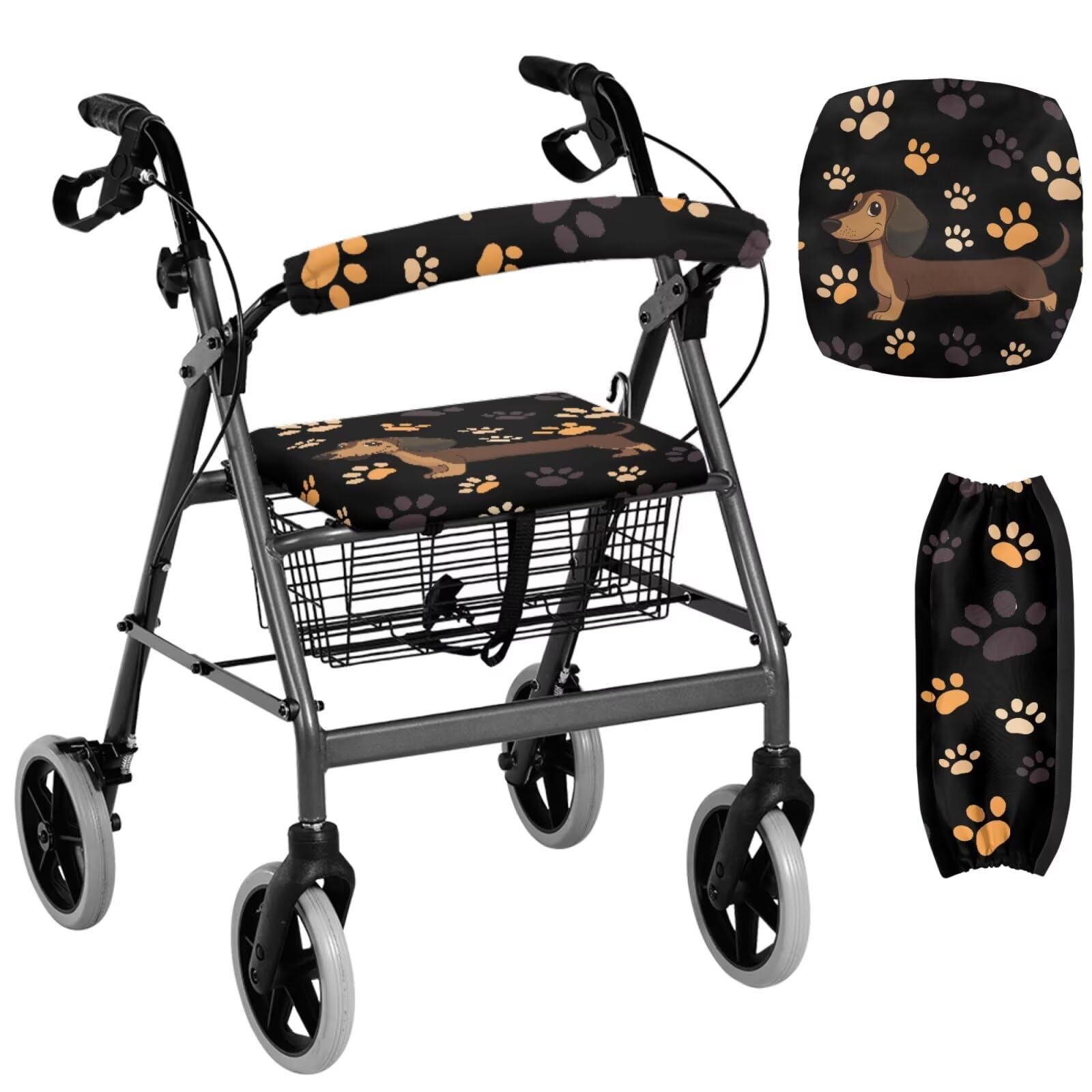 Rollator Seat Covers - Butterfly Design -19 Rollator Seat Covers - Butterfly Design -19