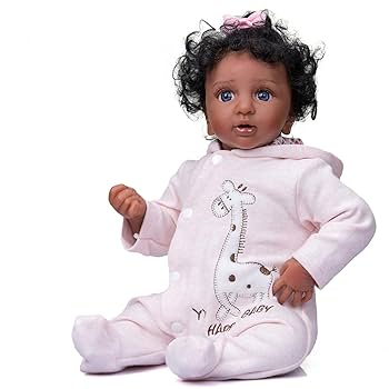 Amazon.co.jp: アフリカ系アメリカ生まれの赤ちゃん人形17インチ
