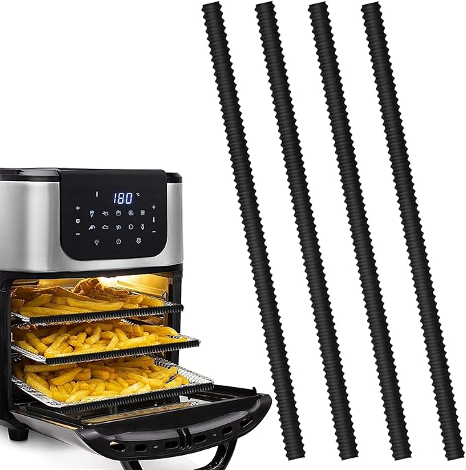 4 Pack Silicone Oven Rack Guard,Oven Guards for Inside The Oven,Oven