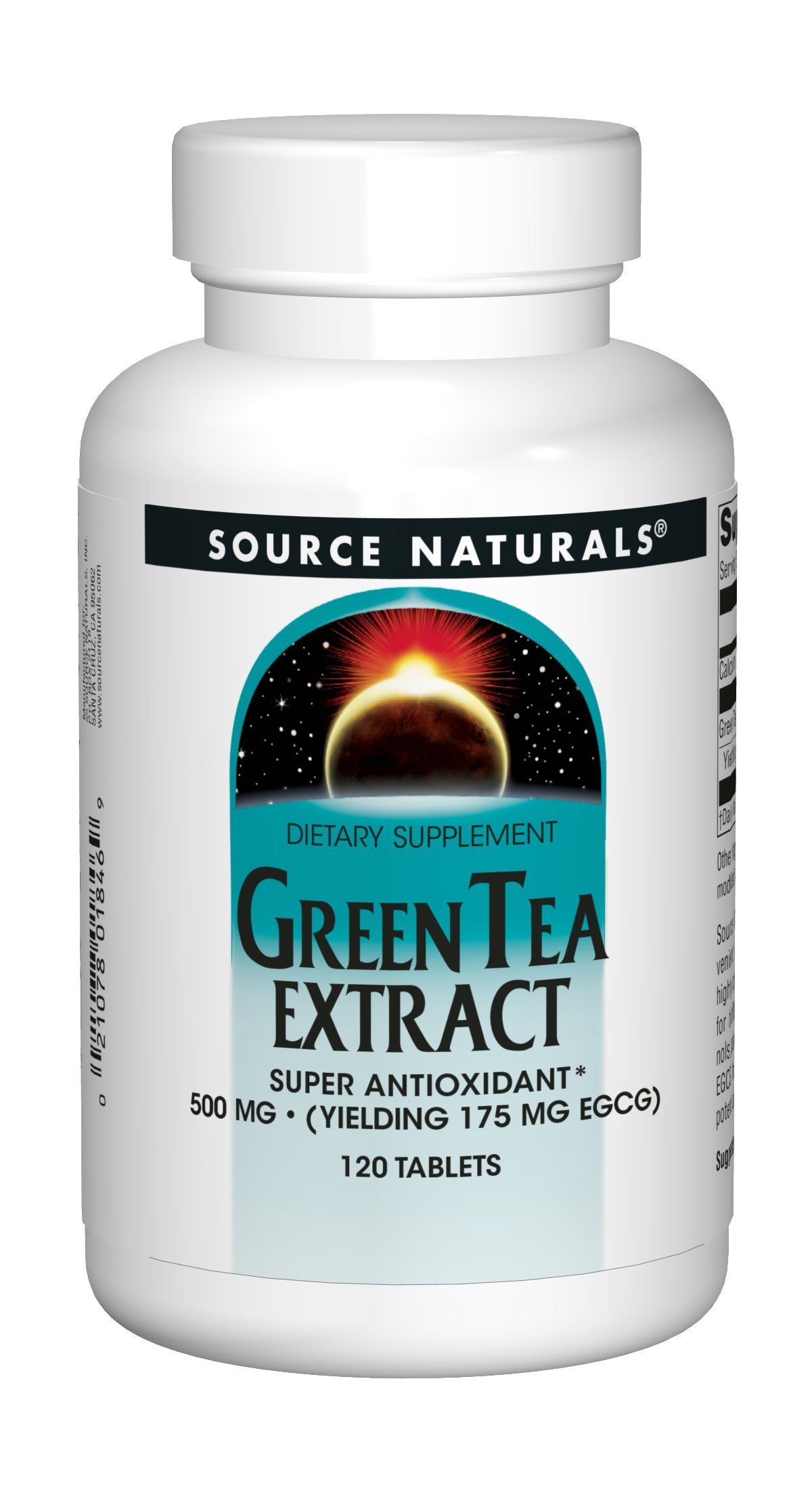 Source NaturalsGreen Tea Extract (500mg) 120 Tablet