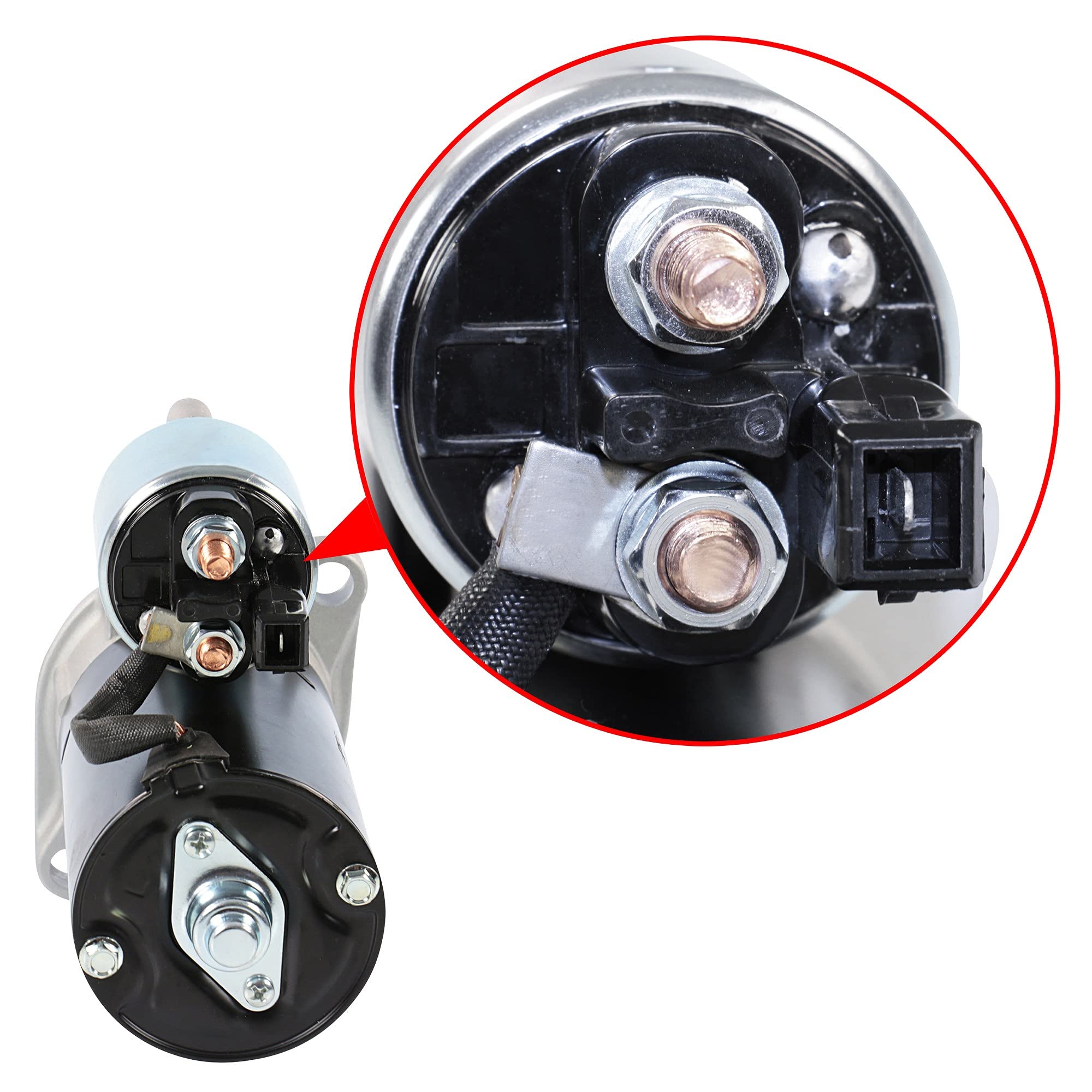 BESTPRICE Anlasser 12V 1,7kW - Starter Für VW, Audi, Seat, Skoda