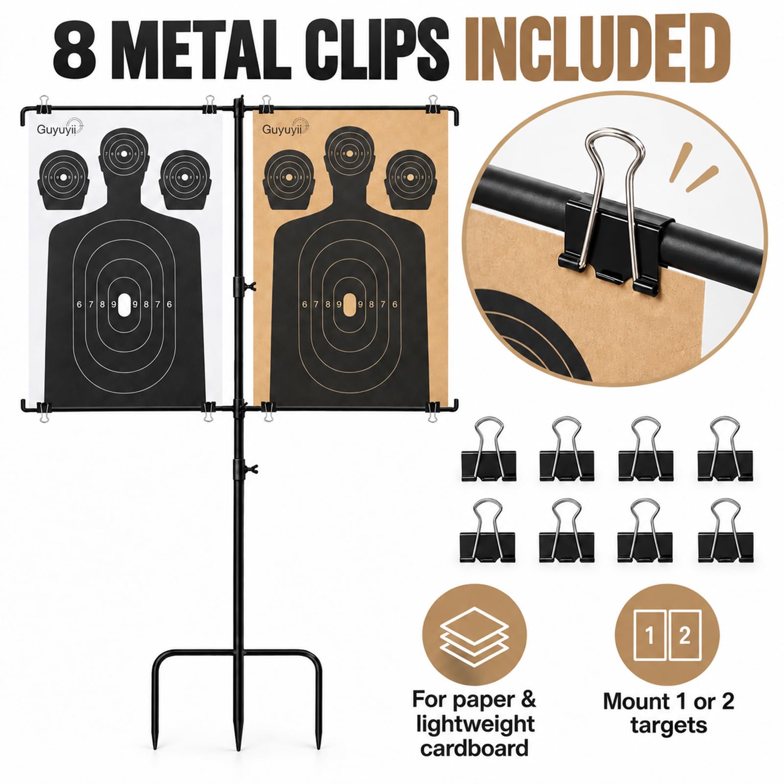 A-Shooting Target Stand (Trident Pedal)