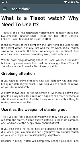 What is a Tissot watch? Why Need To Use It? – vue 4