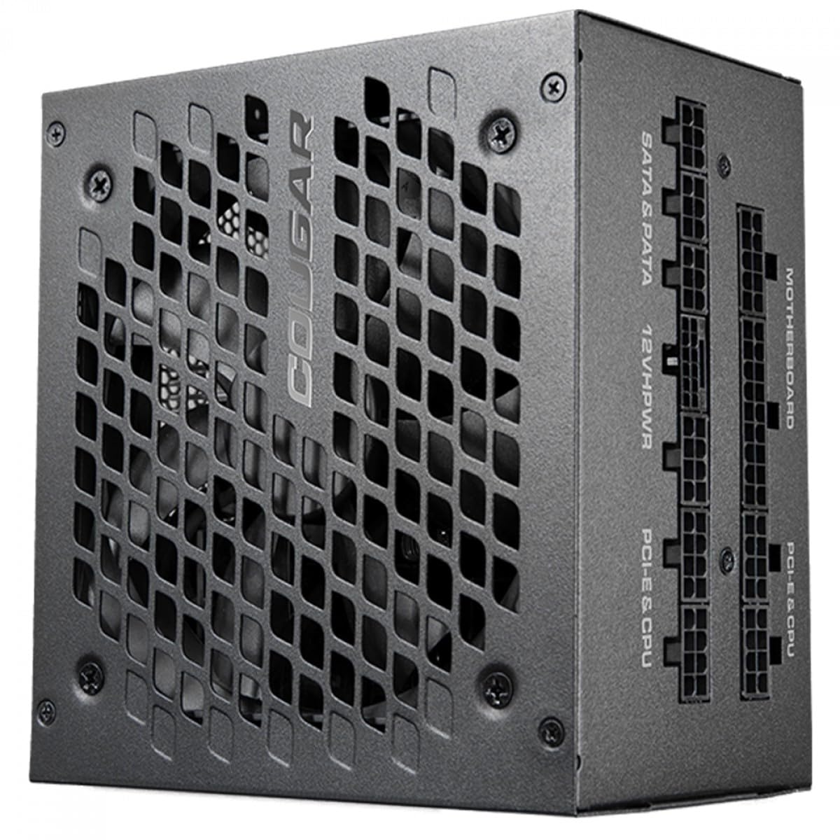 Cougar Psu Gex1050, 1050W, 80Plus Gold, Fully Modular, Exclusive 135mm Silent Hdb Fan, ±2% Voltage Regulation - Black