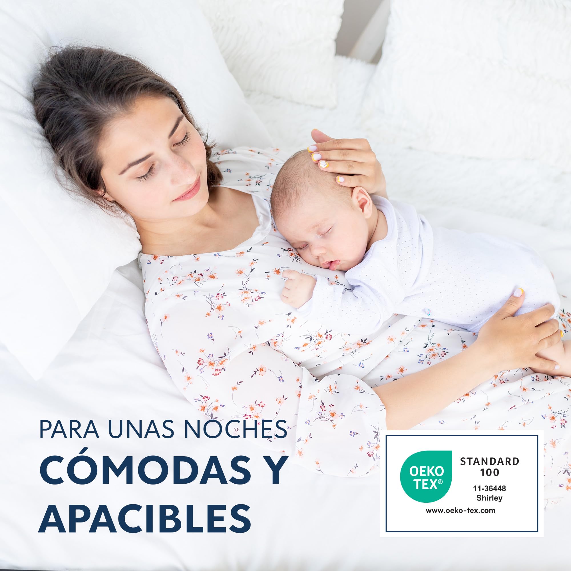 Dreamzie - Cubre Colchon 150x190 cm - Impermeable y Resistente - Protector Colchon 150x190 cm - Protección Óptima y Transpirable - 3