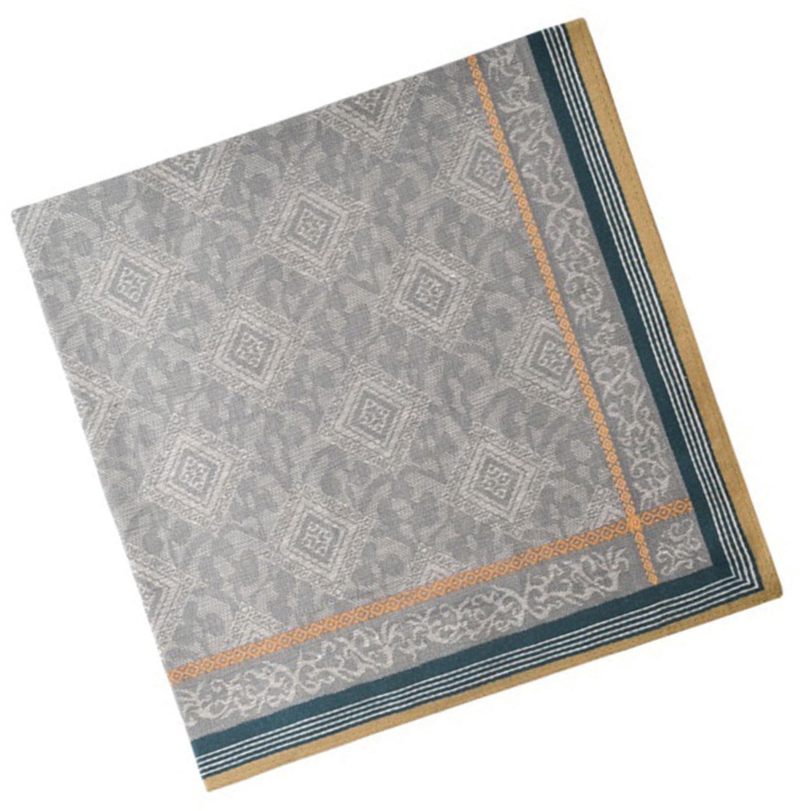 Kalttoy 3 Stylish Cotton Weave Men ' s Hankie Skin-Friendly Multipurpose Pocket Square for Banquets & Special Occasions Absorbent Large Handkerchief