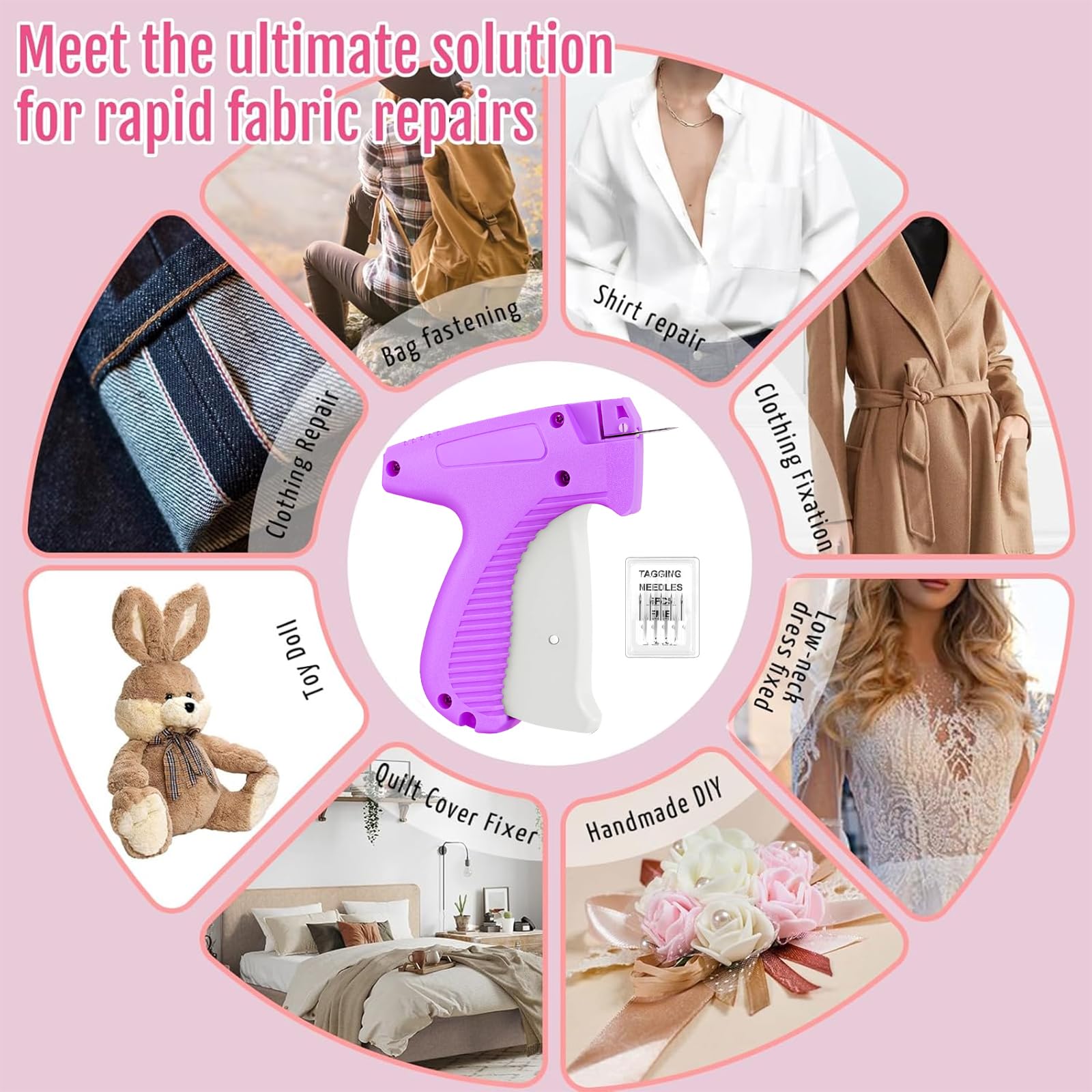 Amazon.co.jp: HABGP 衣類用ステッチガン ハンドヘルドステッチ