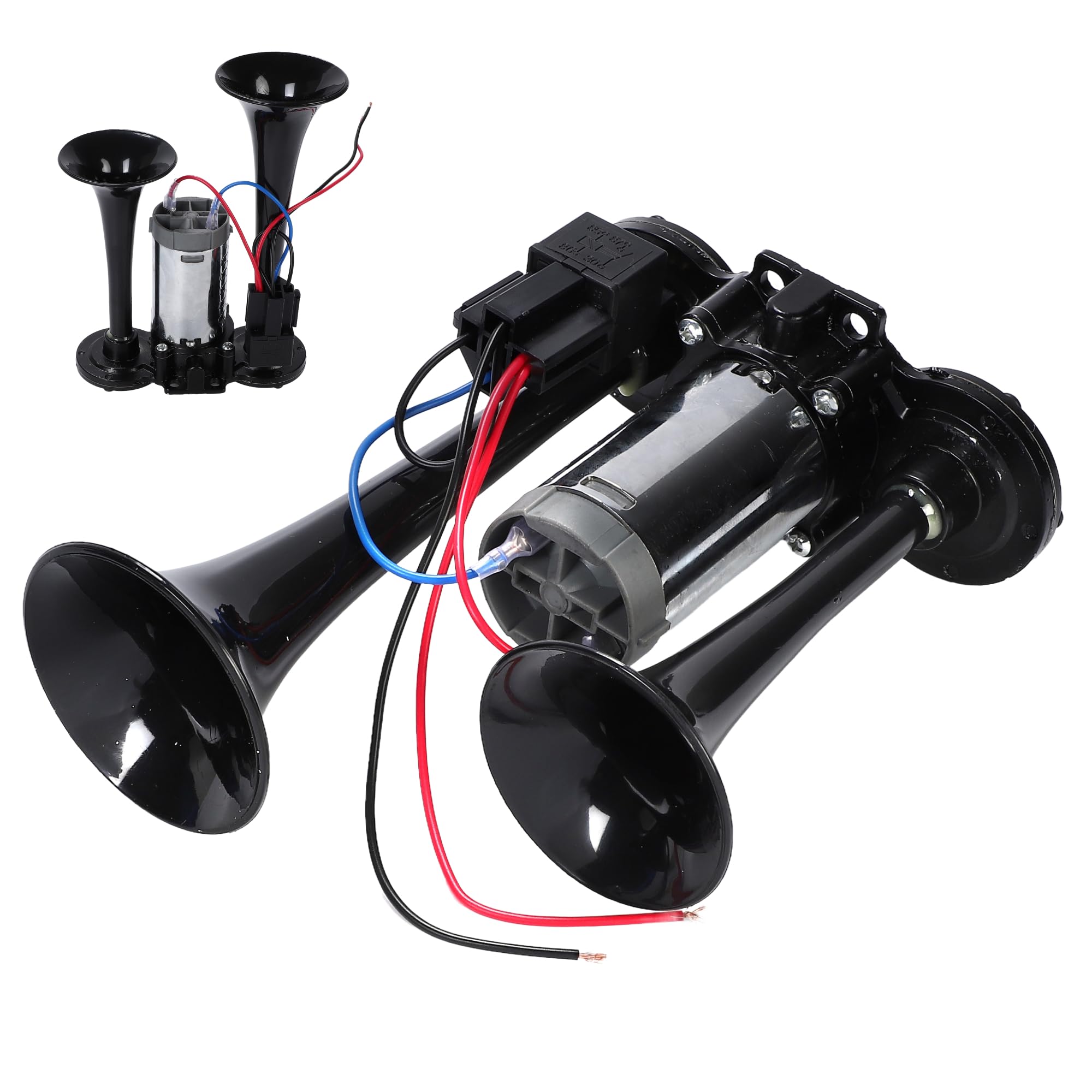 Amazon | 爆音タイプ 大型 トラック ヤンキーホーン 爆音 ポンプ