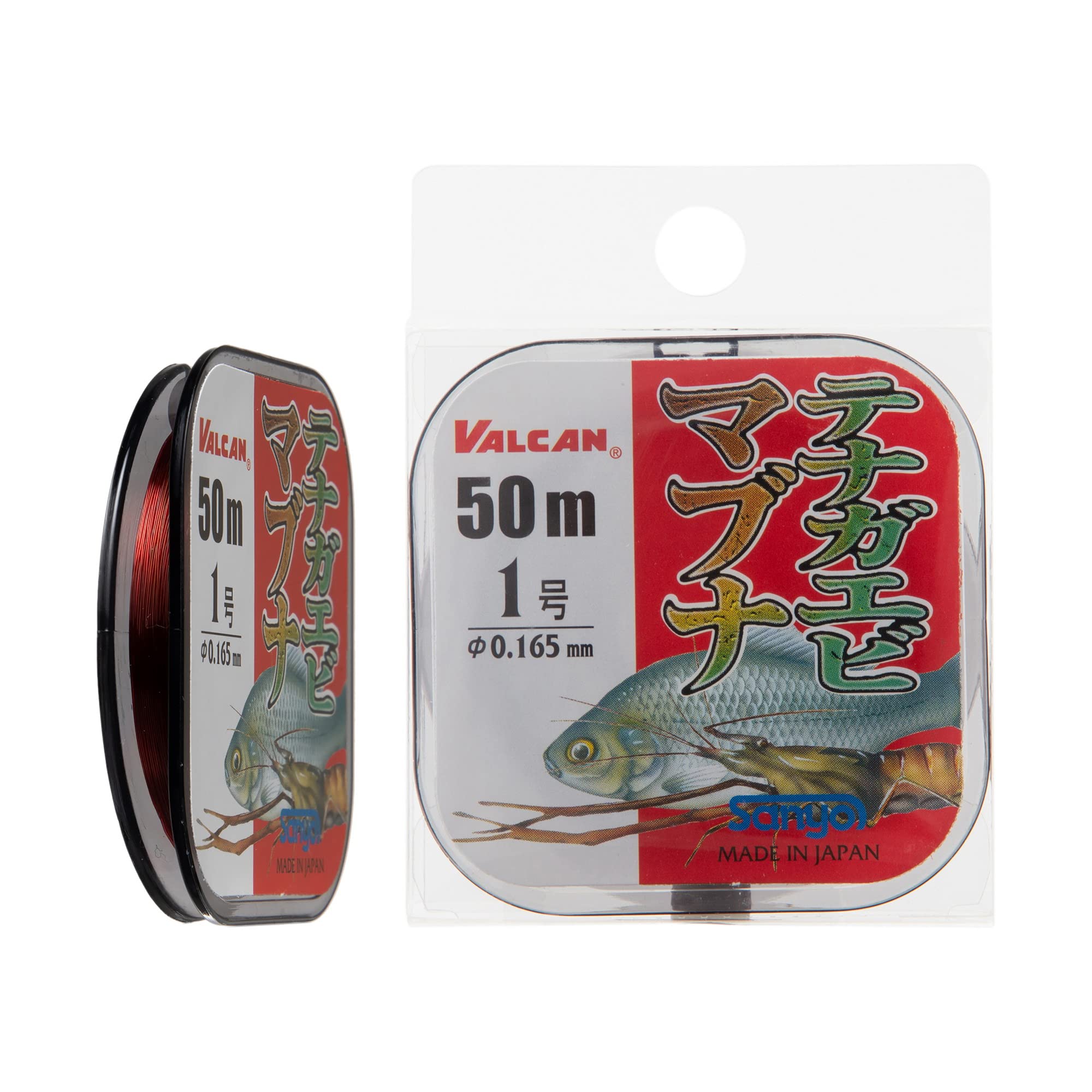 Amazon.com : Sanyo Nylon Line tenagaebi・mabuna 50 m 0.8