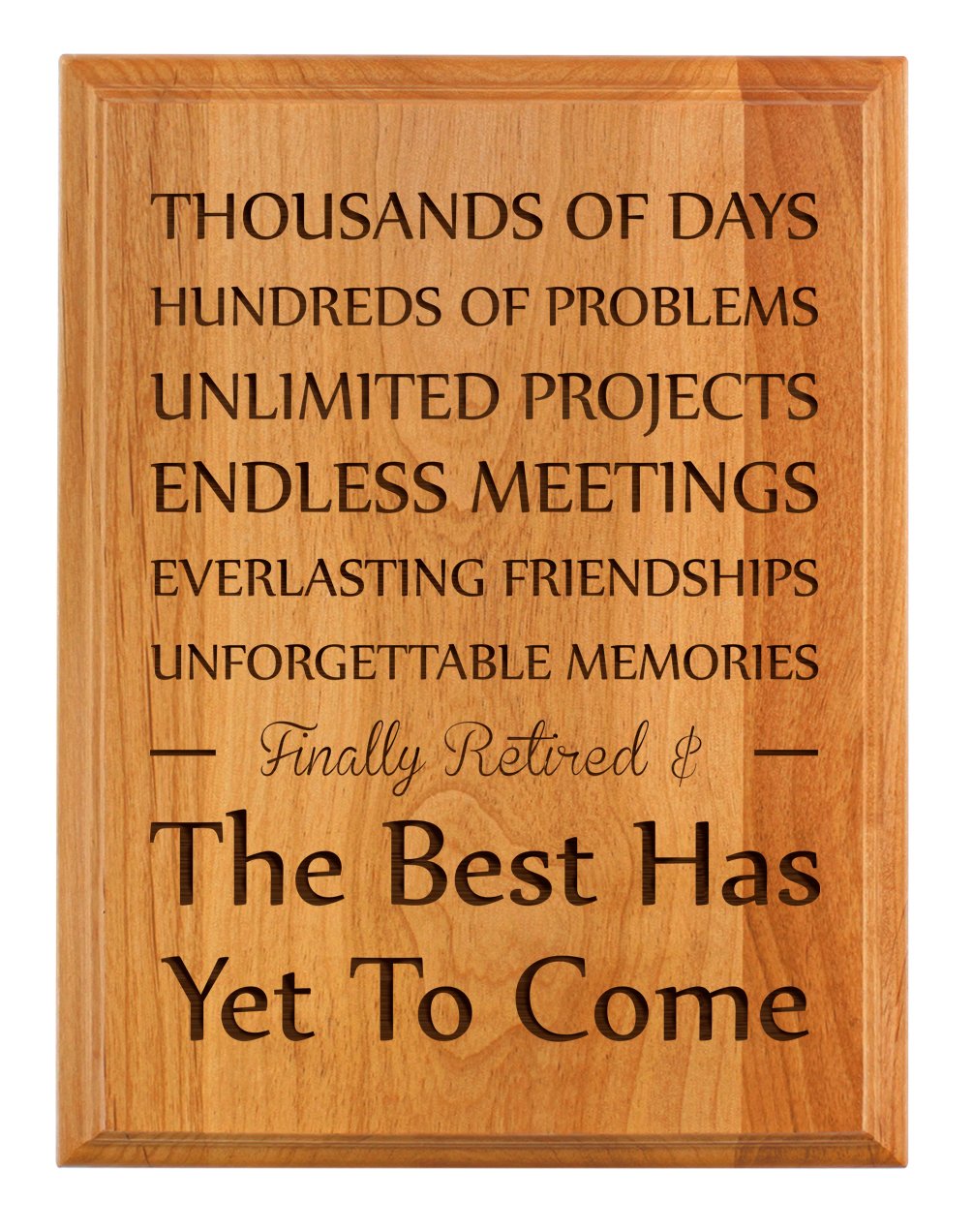 Buy Thiswear Retirement Gifts For Women Or Men Retirement Finally Retired  Best Has Yet To Come Retirement Gift Ideas For Coworker 7X9 Oak Wood  Engraved Plaque Wood Online At Desertcartgambia