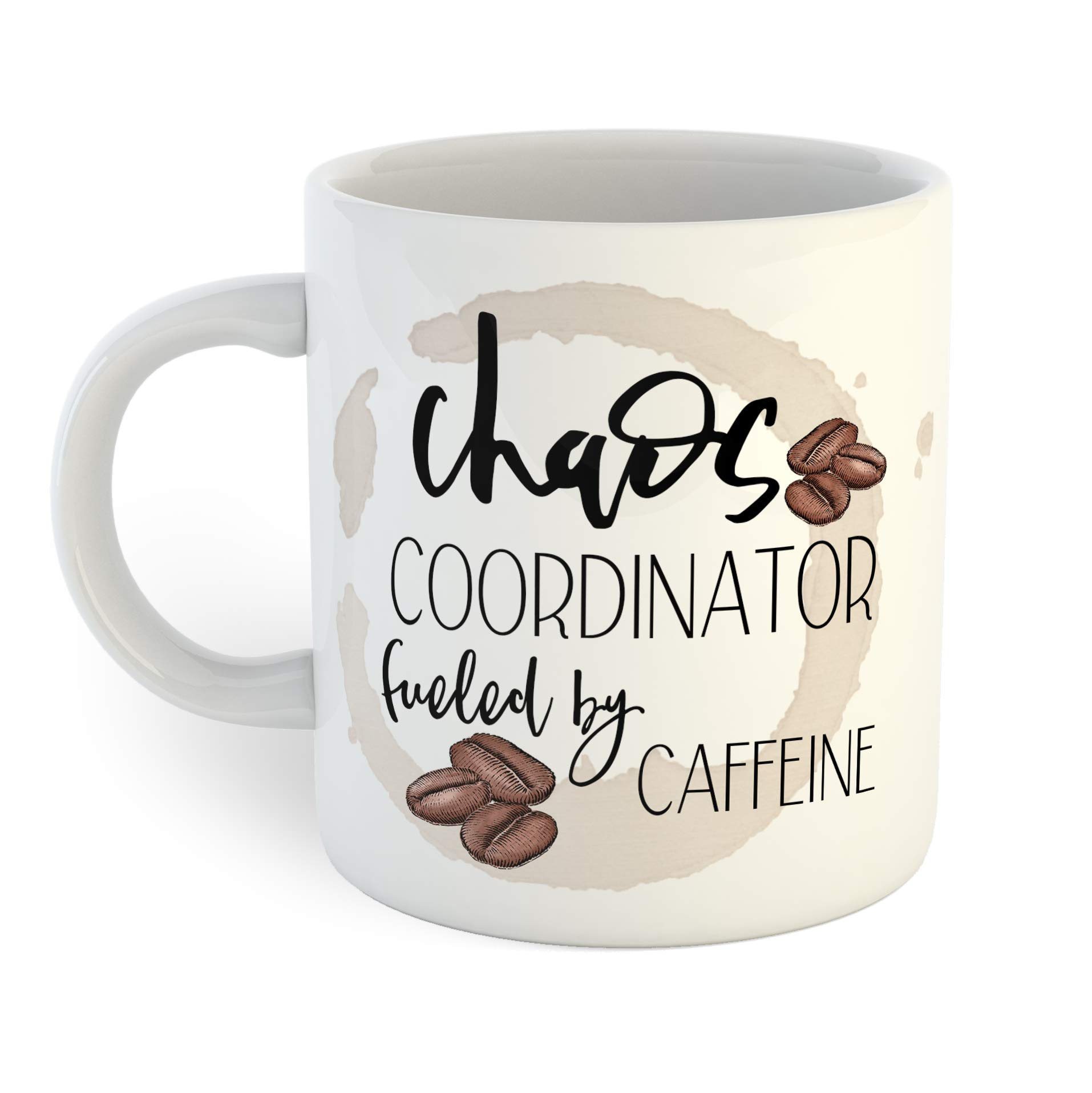 Chaos Coordinator Fueled By Caffeine Coffee Mug
