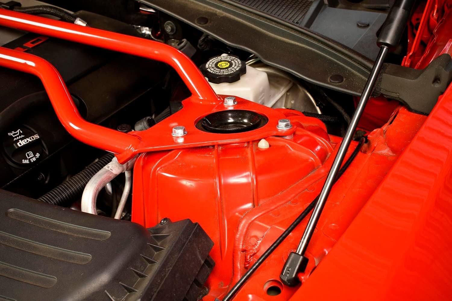 Strut tower brace, front, twin tube design