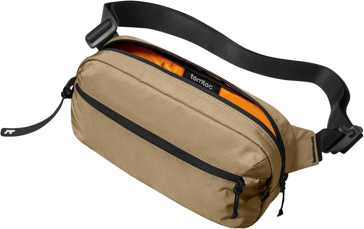 tomtoc Aviator-T33 3.5L Sling Bag for Switch, iPad mini, RFID Blocking Water-Resistant Waist Pack for Men & Women, Adjustable Chest Shoulder Crossbody Bag for Travel, Gym, Work, Hiking - Gift Ready