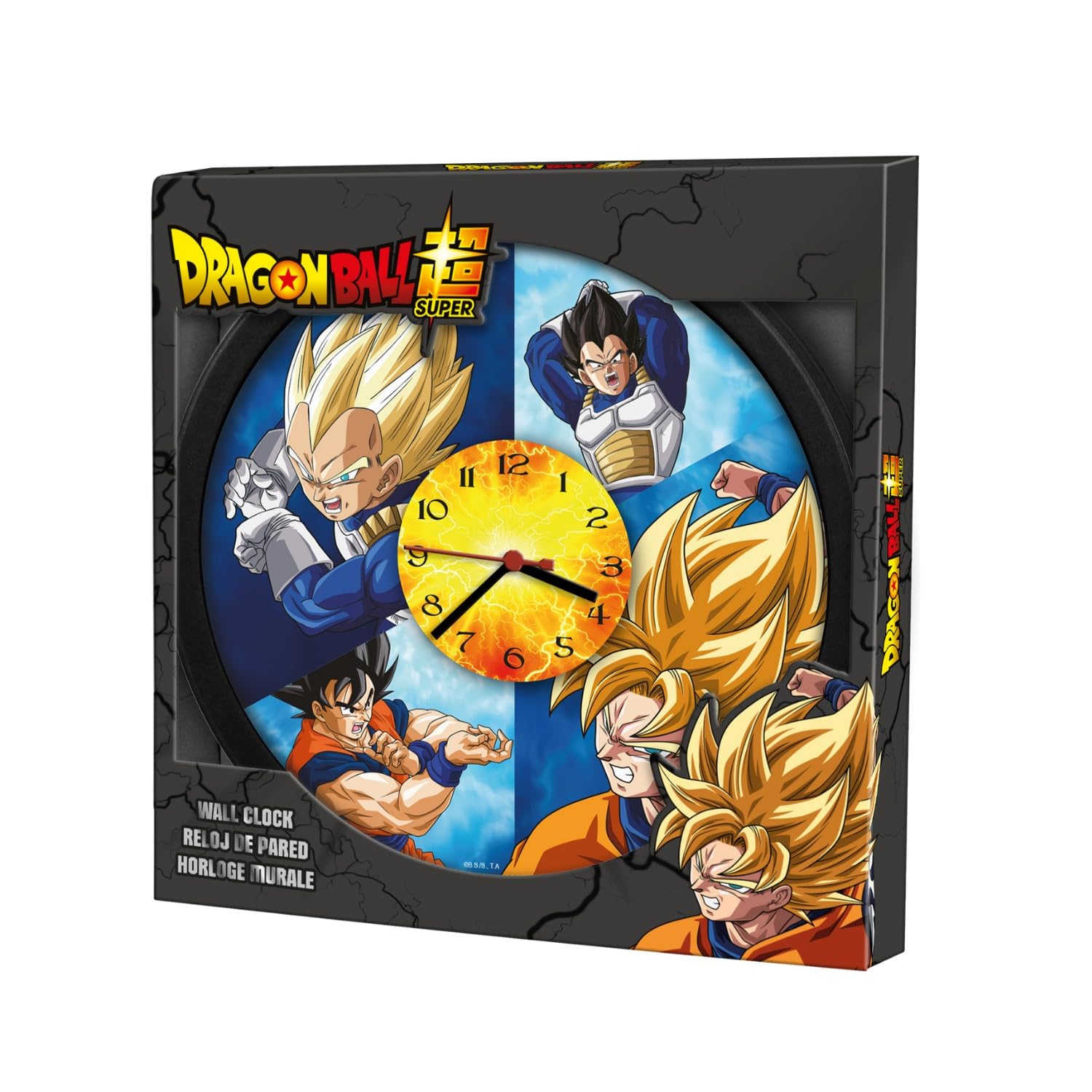 アベイシングエイプ✕ドラゴンボール壁掛け時計 Amazon.co.jp: キッズライセンス壁掛け時計、ブラックドラゴンボール