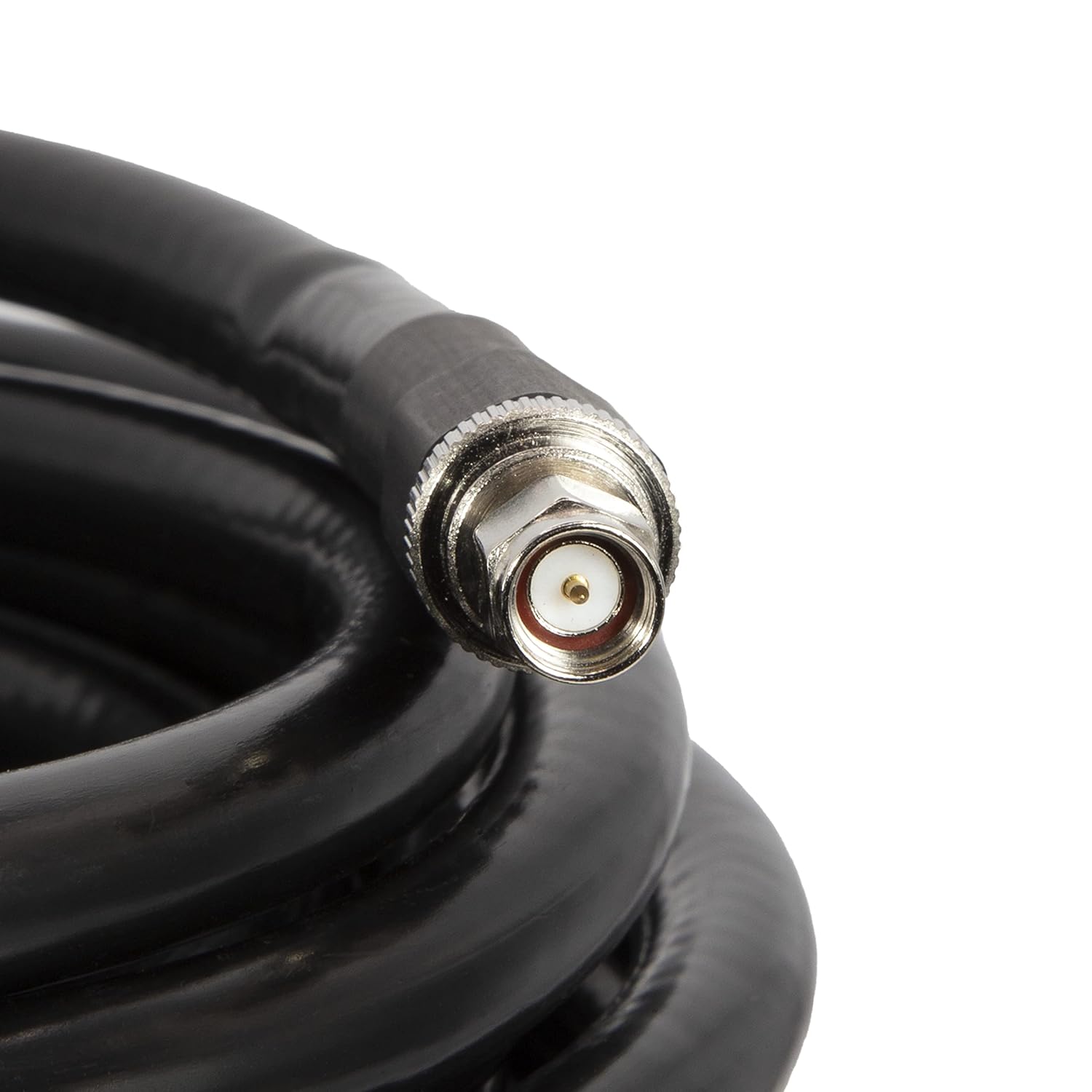 NooElec LMR400 30' (10m) Ultra-Low Loss SMA Extension Cable - 50, Male-to-Female, Black, Suitable for RF Applications, Ham Radios, SDR Systems, Industrial or Commercial RF Equipment, and Antennas