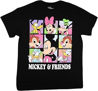Amazon.com: Jerry Leigh Oversized Mickey Mouse and Friends T-Shirt