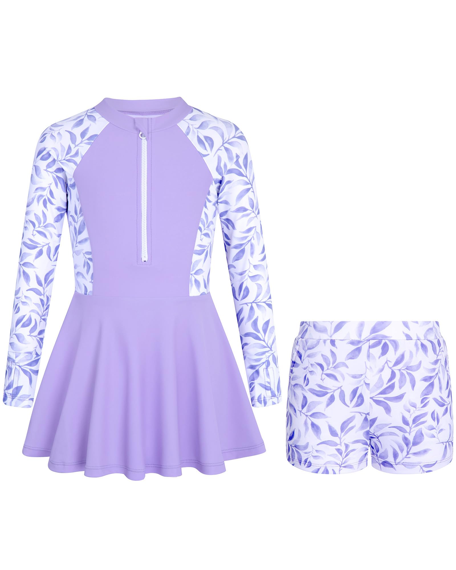 HOZIY Girls Rash Guard Dress