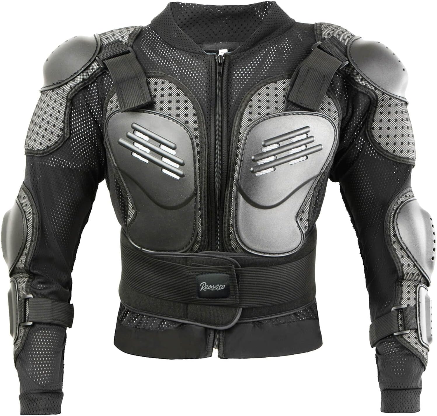 Reomoto Kids Motorcycle Jacket Dirt Bike Gear,Children Motorcycle Full Body Armor Jacket for Cycling MTB ATV Skate Ski