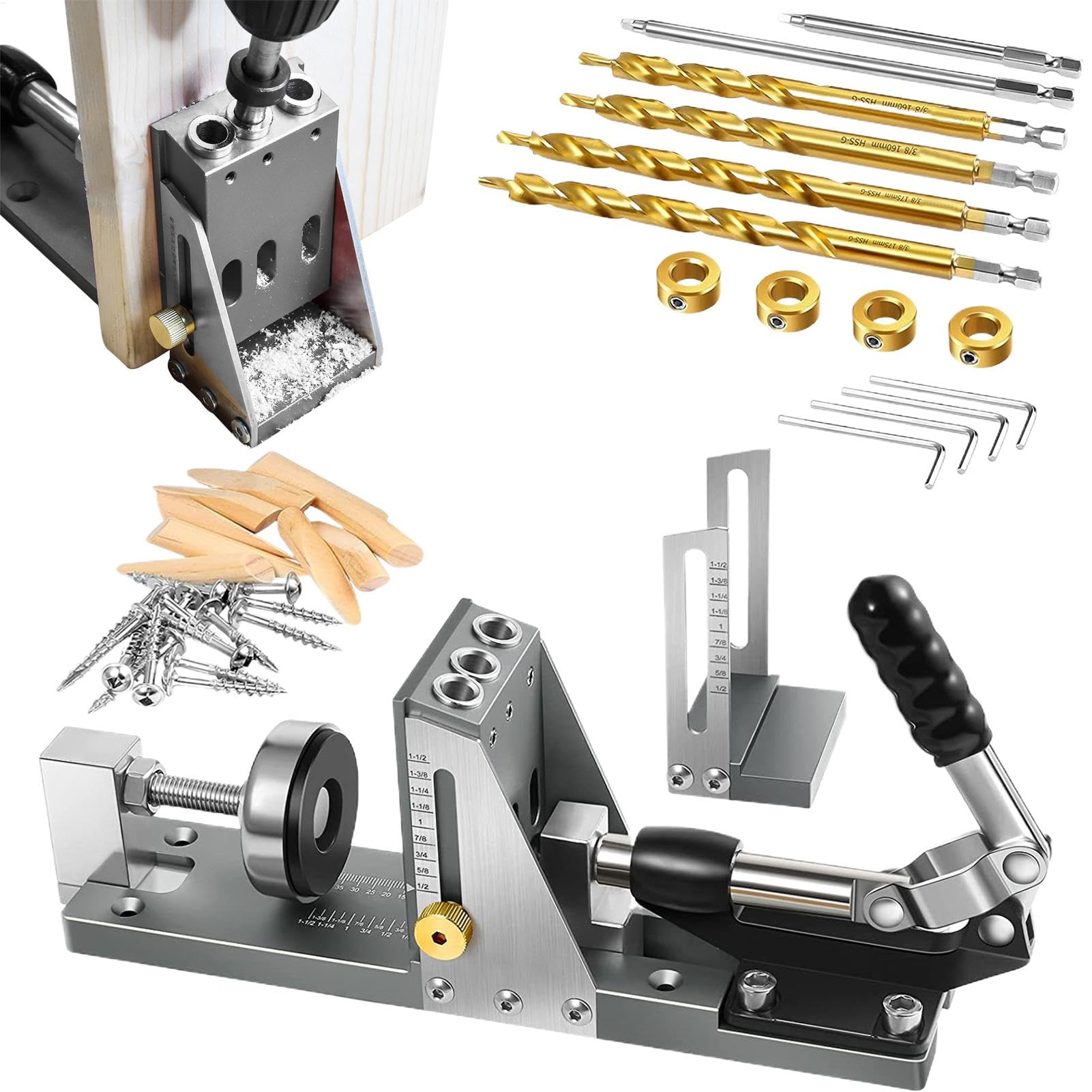 Gabarit de poche pour rénovation de maison et projets de menuiserie DIY