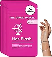 Vista 9 de The Good Patch Parches de menopausia de cáñamo para mujer, liberación sostenida, parche natural con extracto de cáñamo, cohosh negro, pimienta