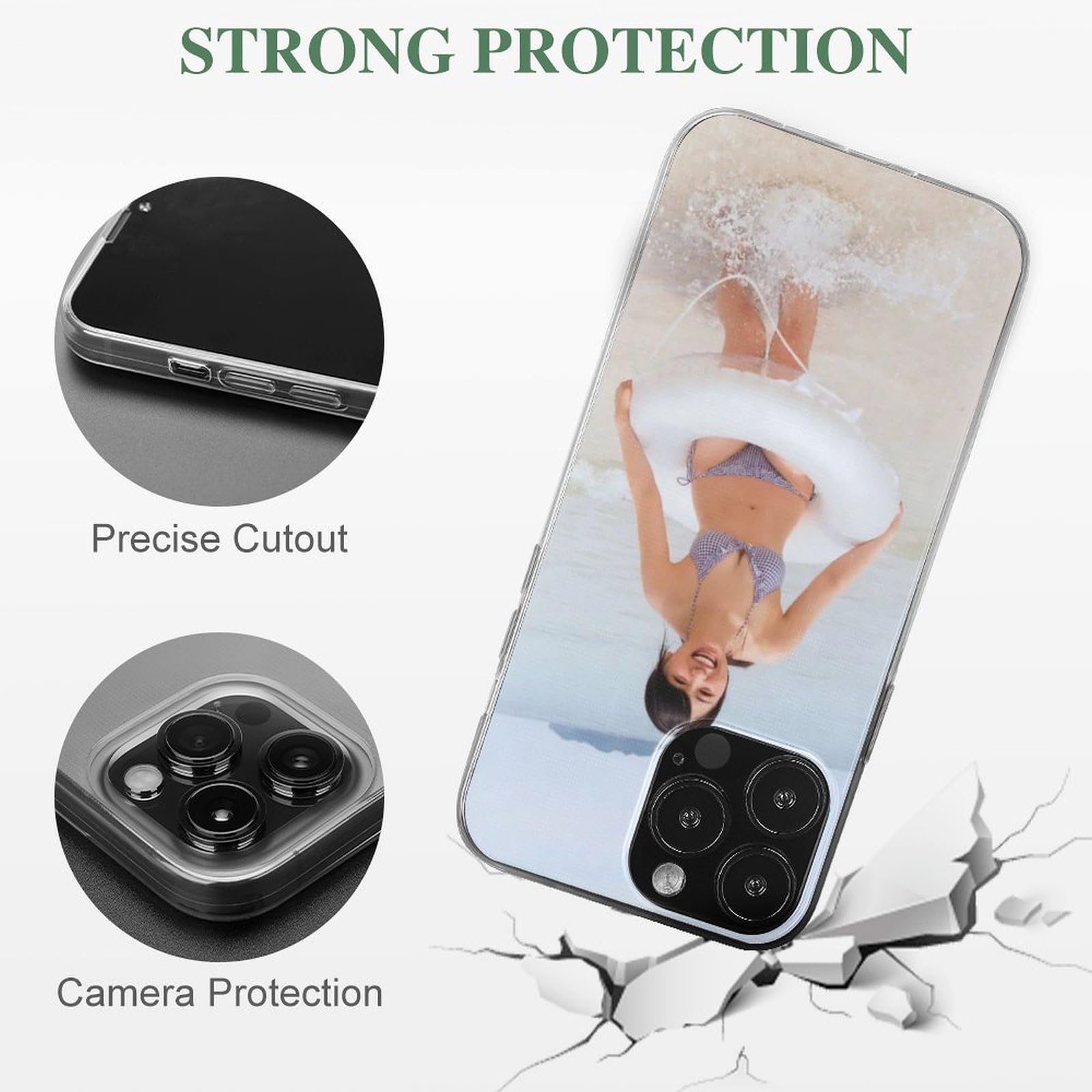 Amazon.co.jp: iPhone 13 Pro Max用 ケース 長濱ねる 水着