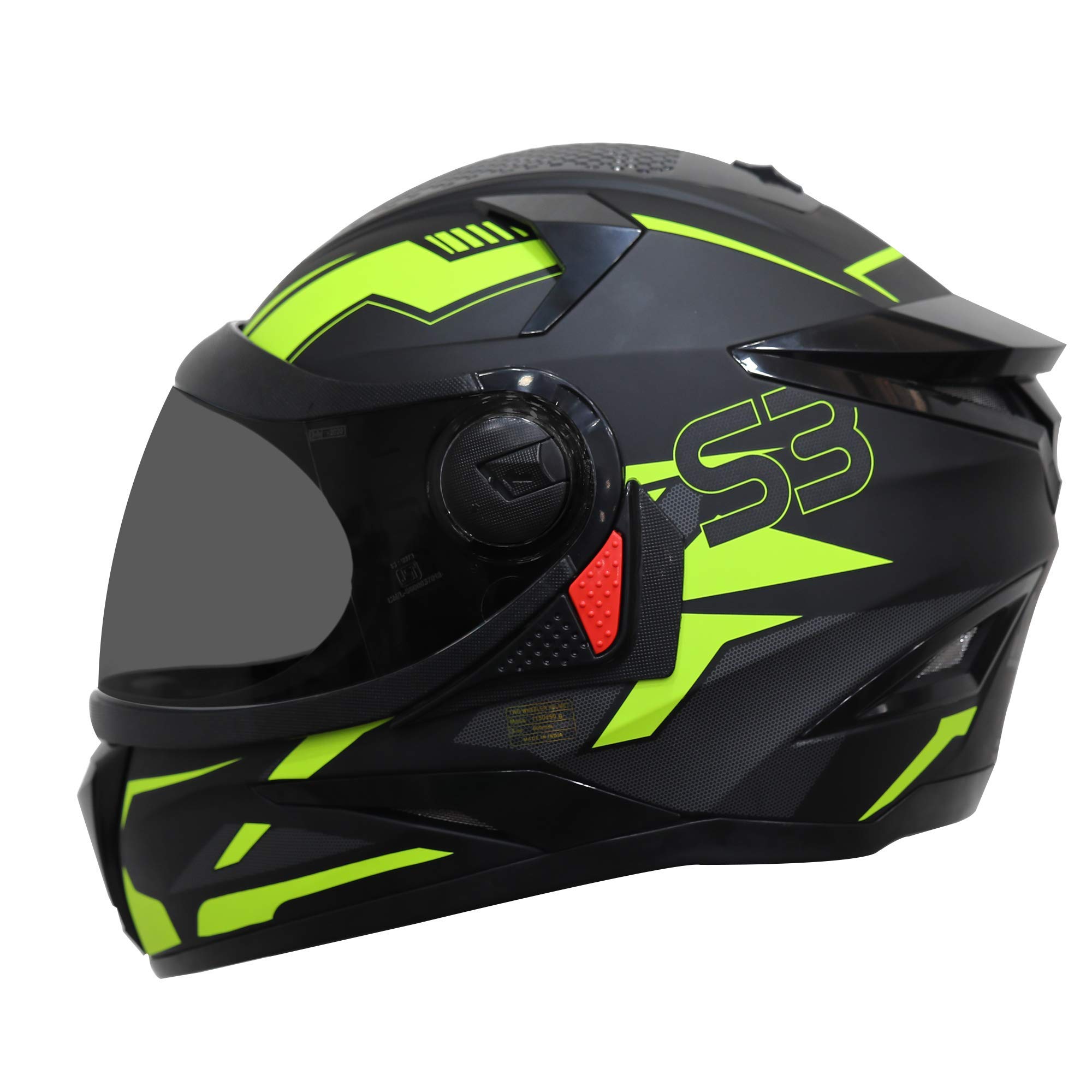 See full amazon price history chart for Steelbird SBH-17 Terminator ISI Certified Full Face Graphic Helmet in Matt Finish (Large 600 MM, Black Fluo Neon Fitted with Clear Visor and Extra Smoke Visor) Steelbird SBH-17 Terminator ISI Certified Full Face Graphic Helmet in Matt Finish (Large 600 MM, Black Fluo Neon Fitted with Clear Visor and Extra Smoke Visor) (B089J1Q1V7) Amazon Price History, Amazon Price Tracker