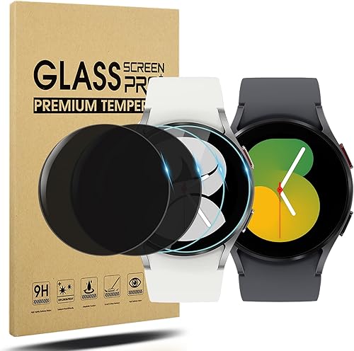 Miniatura 19 de Suoman Paquete de 2+2 para Protector de Pantalla de Cristal Templado para Samsung Galaxy Watch Ultra 47mm, Película Protectora de Pantalla de Vidrio