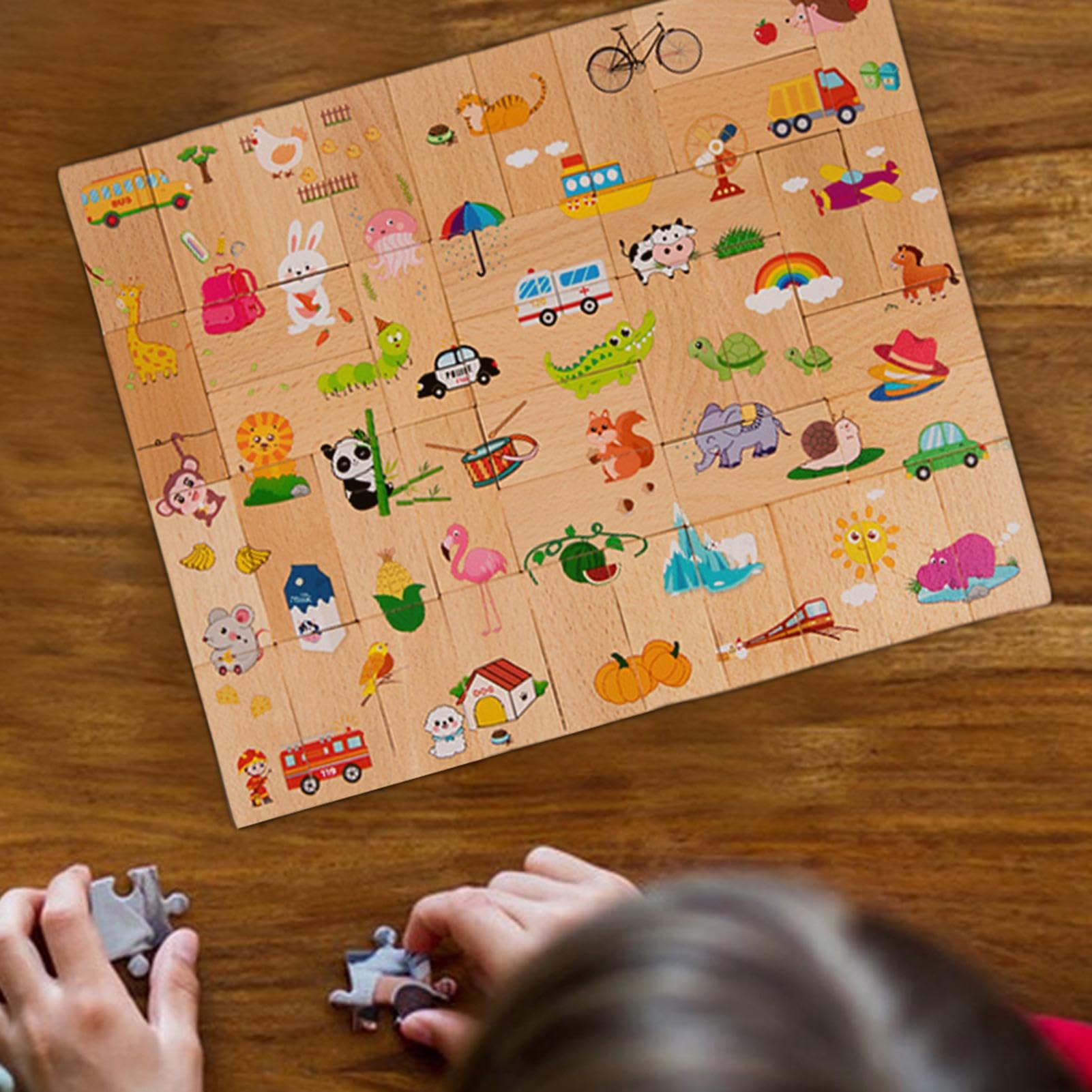 Puzzle Educativi Per Bambini Piccoli Giocattolo Educativo Apprendimento