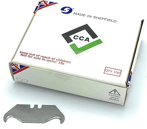 CCA Cuchillas de corte con gancho x 100 techos y pisos