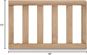Suite Bebe Barnside Toddler Guard Rail Beached Oak