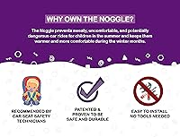 Vista 2 de El Noggle - Haciendo que el Asiento Trasero sea Genial de Nuevo - Rápido y Fácil de Usar, Accesorios de Viaje para Auto para un Viaje Cómodo