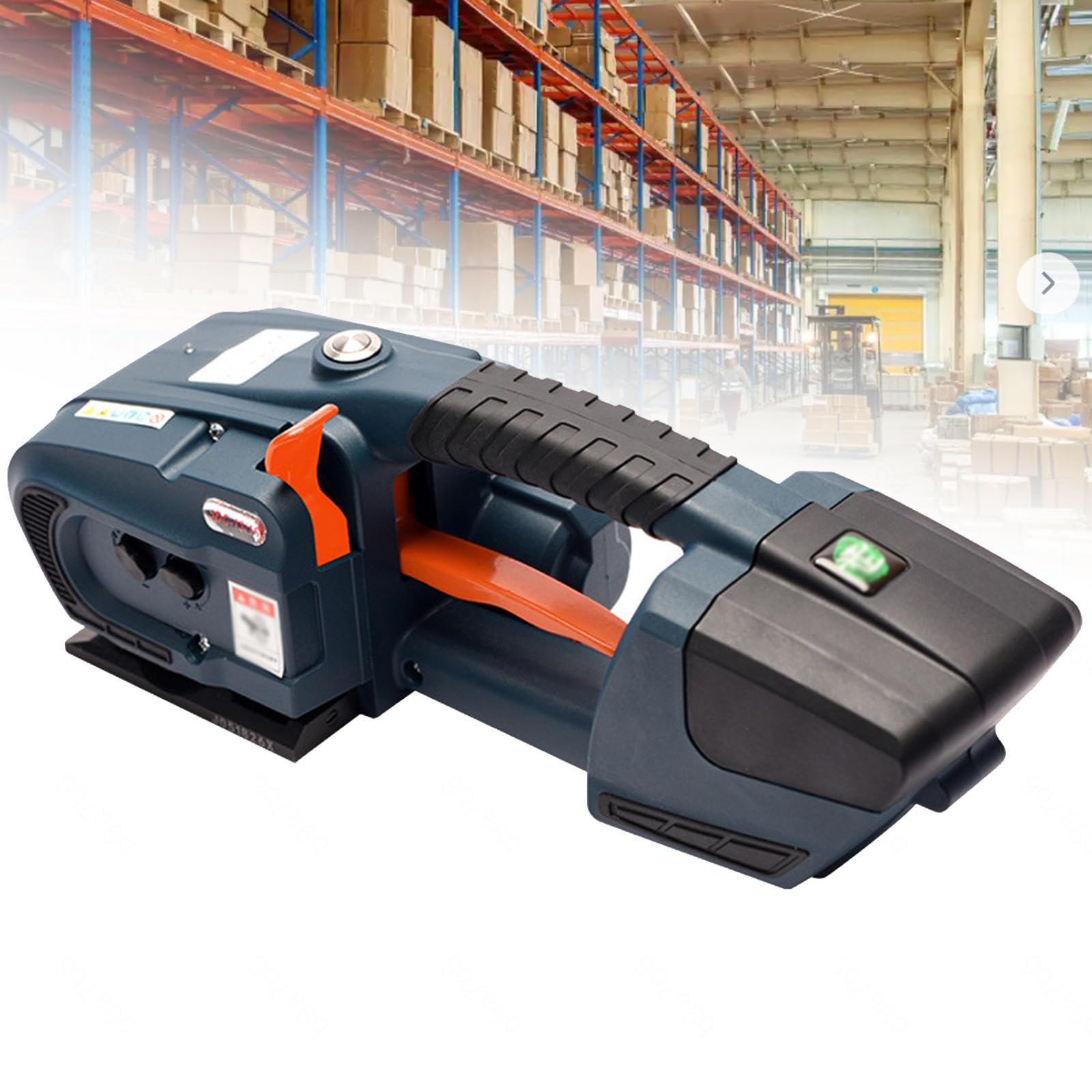 Electric Strapping Machine for 13-16mm Width Tapes Automatic Strapping Tool for PP and Pet Manual Tools with 4000mAh Battery for Packaging