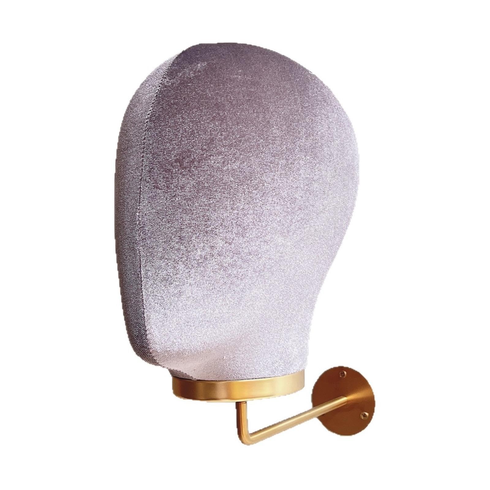 Wall Mannequin Head Space-Saving Mannequin Head with Wall Hook Professional Hairpiece Holder Stand for Retailers, Hair Stylists, Boutiques, Salons-image-13
