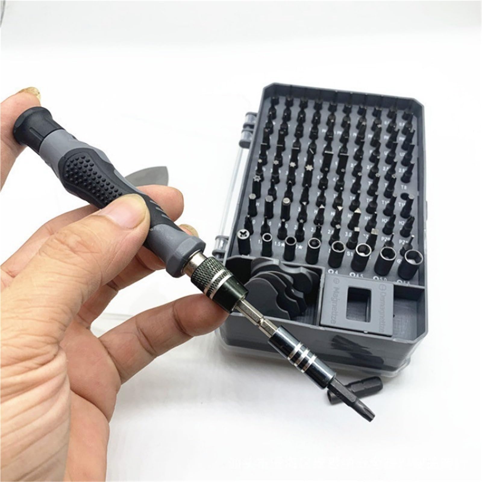 Boîte à outils de démontage montres et téléphones 112 en 1, ensemble tournevis combinés acier au chrome vanadium, maintenance PréCision Pratique
