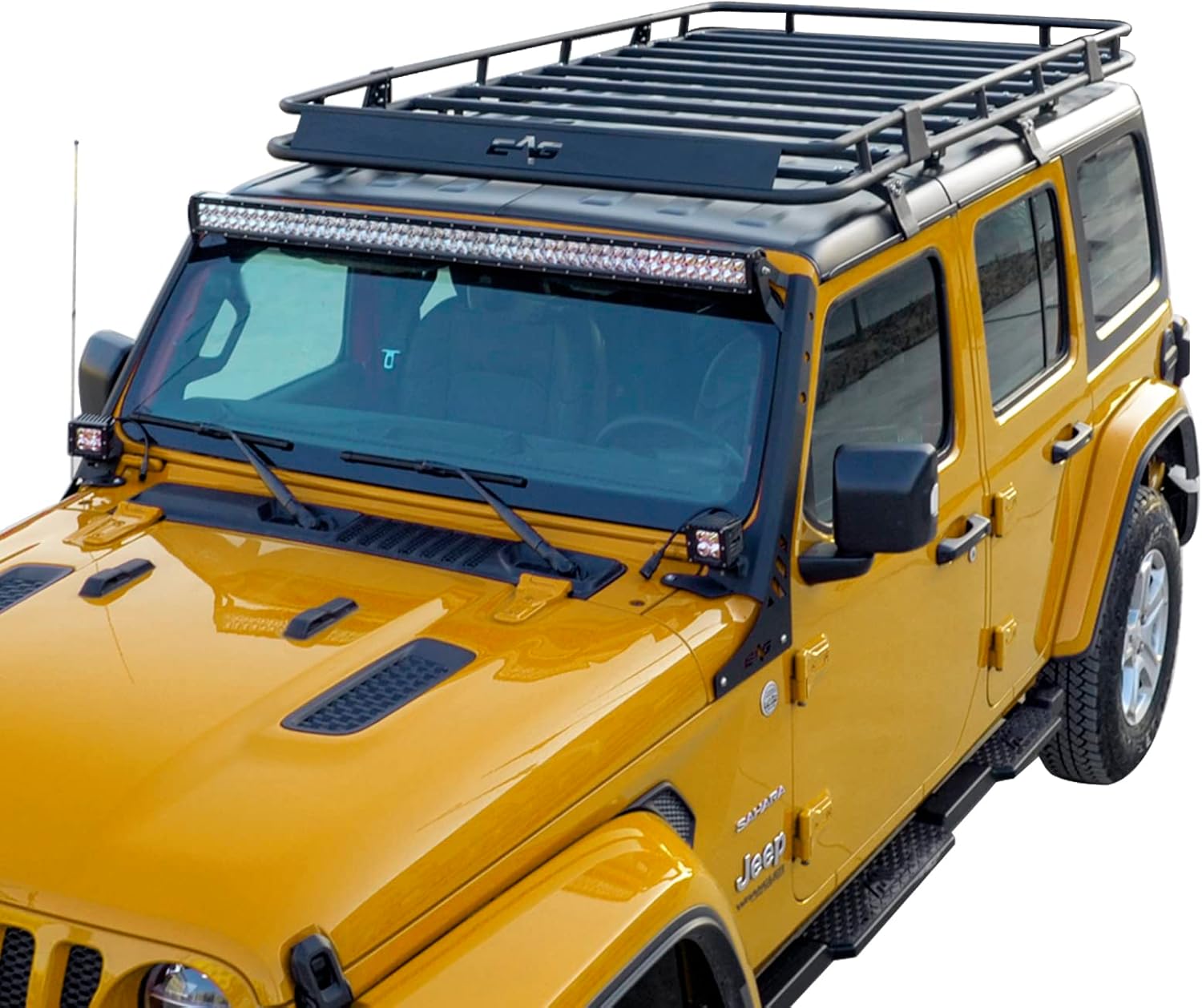 EAG Assembled Full Length Roof Rack Fit for 1822 Wrangler