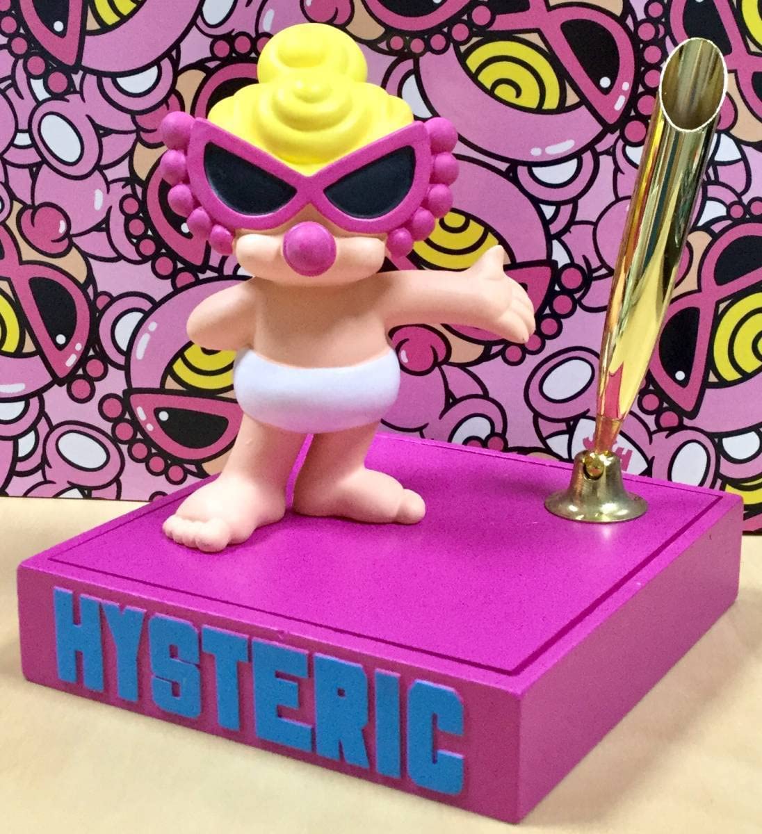 Amazon.co.jp: ヒスミニ正規品ペンスタンドメモ用紙付きノベルティ  