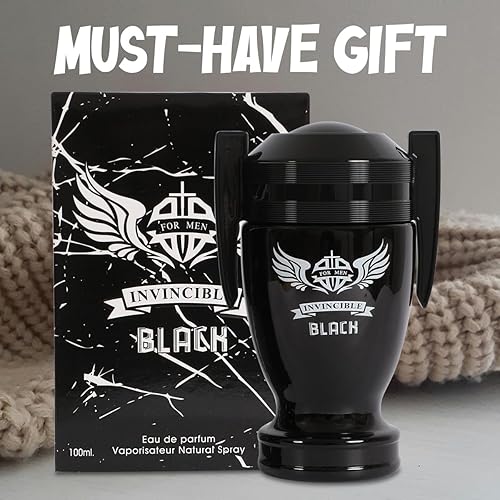 Miniatura 4 de Invincible Black Spray Colonia - Eau De Parfum para Hombres - 3.4 fl.oz