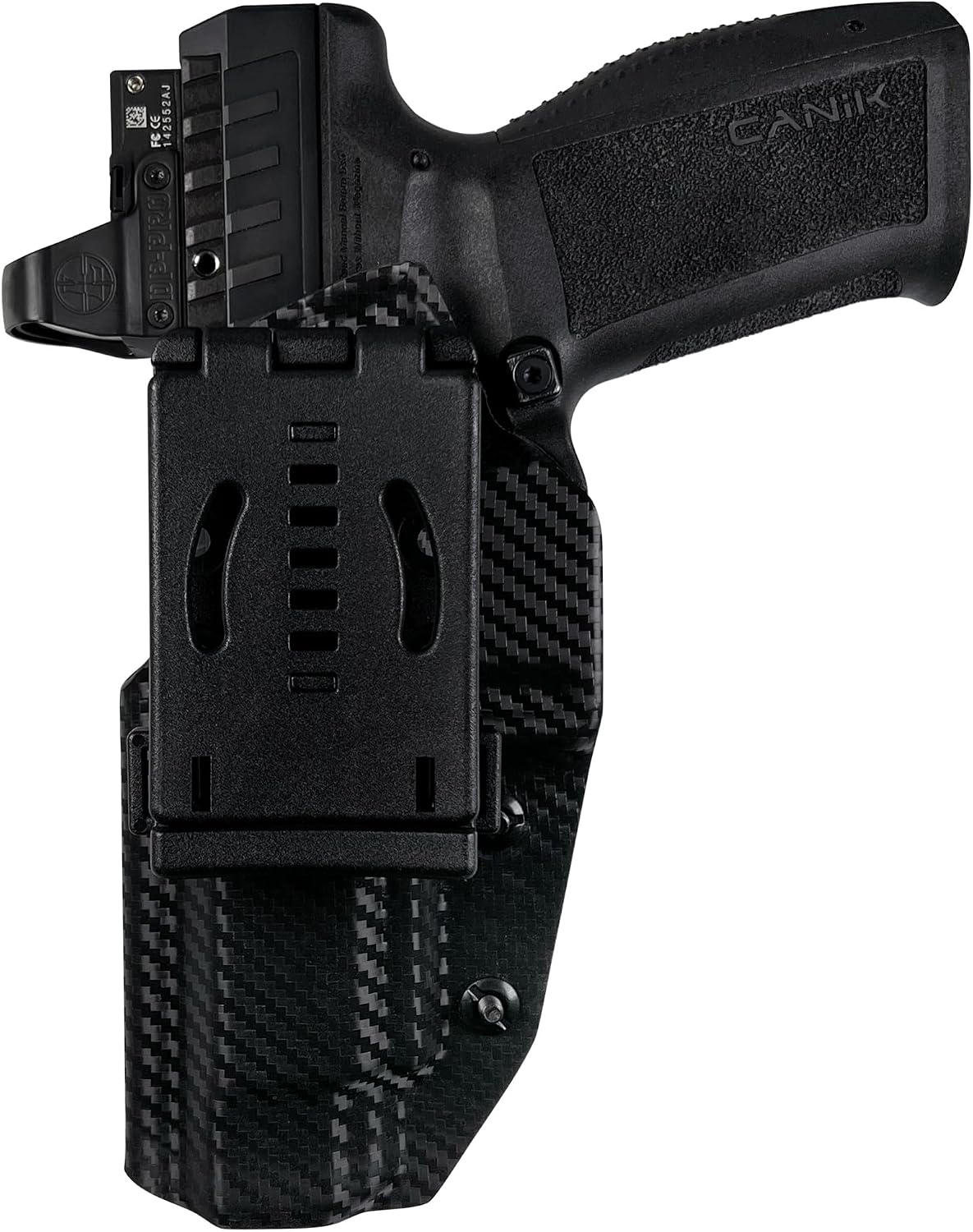 OWB Classic Clip-On Holster Fits Canik SFX Rival Outside The Waistband Carry Gun Holster Kydex American Made Durable Lightweight Carry Gear