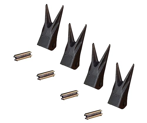 Miniatura 7 de RetroexcavadoraExcavadora Twin Tiger Rock Cucharón Diente wPin - 230WTL, 23WTL, 230PN (1)