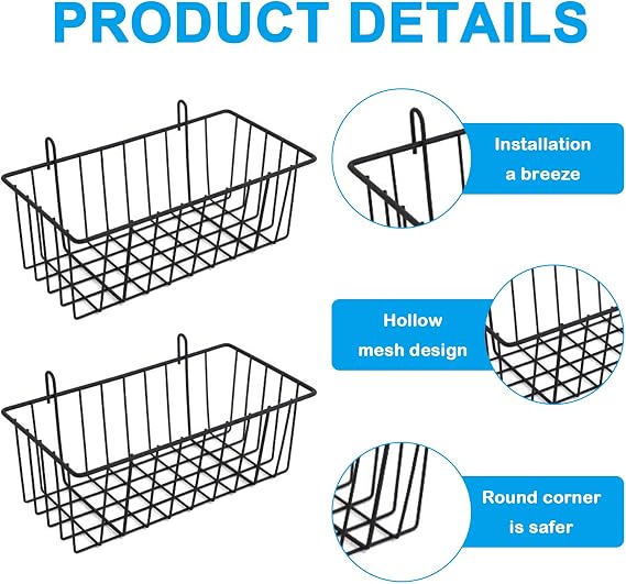 4 Pcs Rabbit Hay Feeder, Metal Rabbit Hay Rack with Hooks