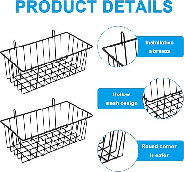 4 Pcs Rabbit Hay Feeder, Metal Rabbit Hay Rack with Hooks