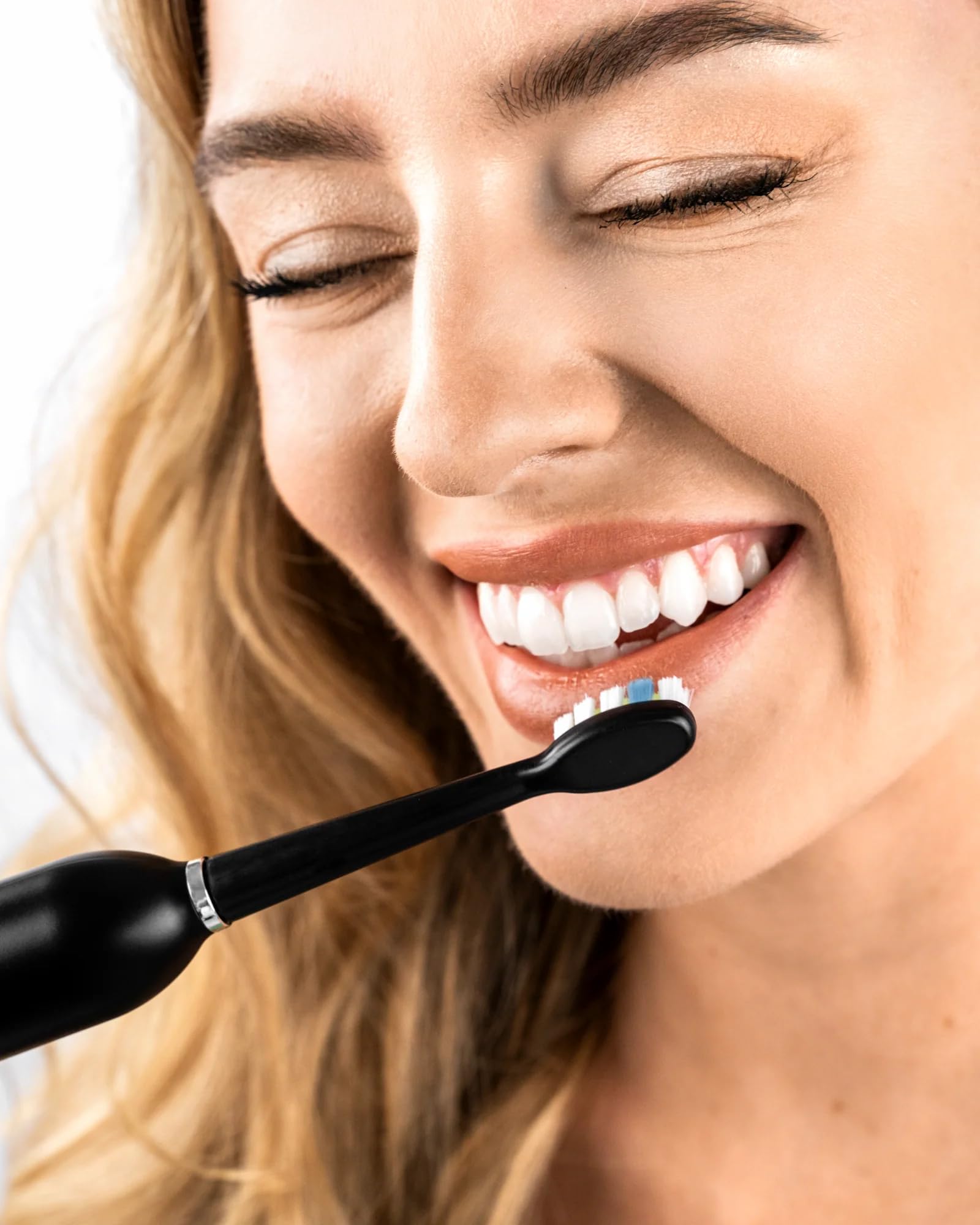 SmileSecret iX Ultraschall-Zahnbürste, 40.000 Schwingungen/Min elektrische Zahnbürste, Tiefenreinigung, Drucksensor zum Schutz des Zahnfleisches, 2-Min-Timer, Massagemodi für saubere Zahnaufhellung