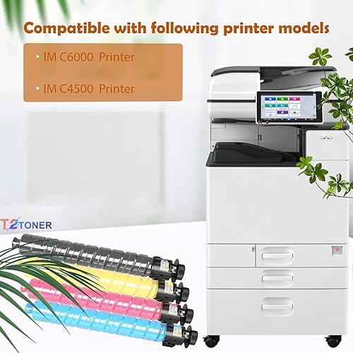 Miniatura 2 de IM C4500 IM C6000 Cartucho de tóner de alto rendimiento IMC4500 IMC6000 Reemplazo de tóner para impresoras Ricoh Savin Lanier IM C4500 IM C5500 IM