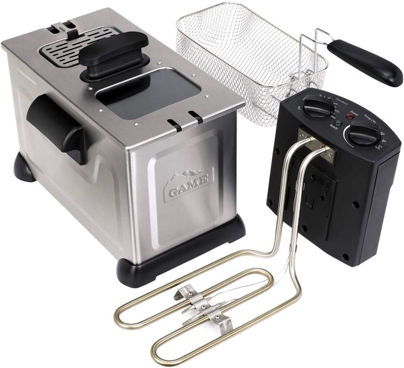 Game Fryer 3.7 Litre Stainless Deep Fryer