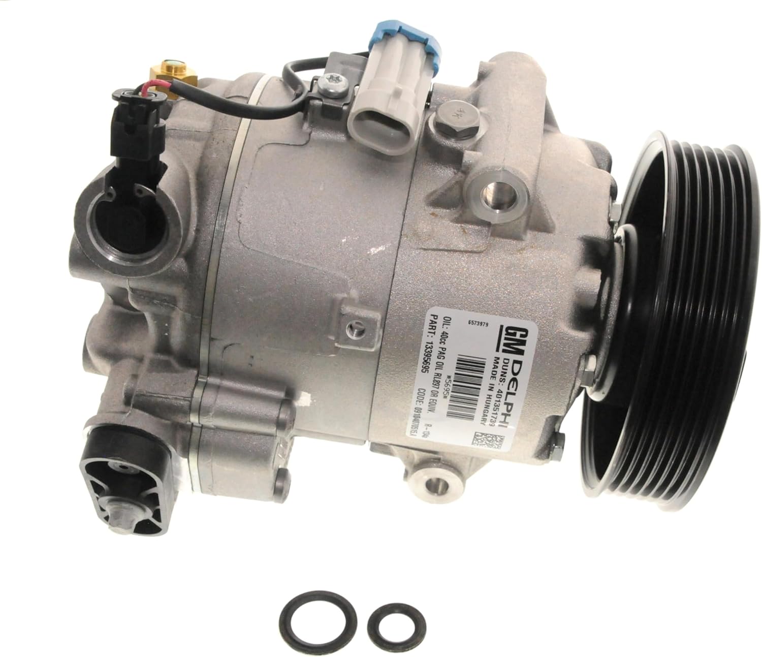 GM Genuine Parts 15-22253 (13395695) Air Conditioning Compressor and Clutch Assembly