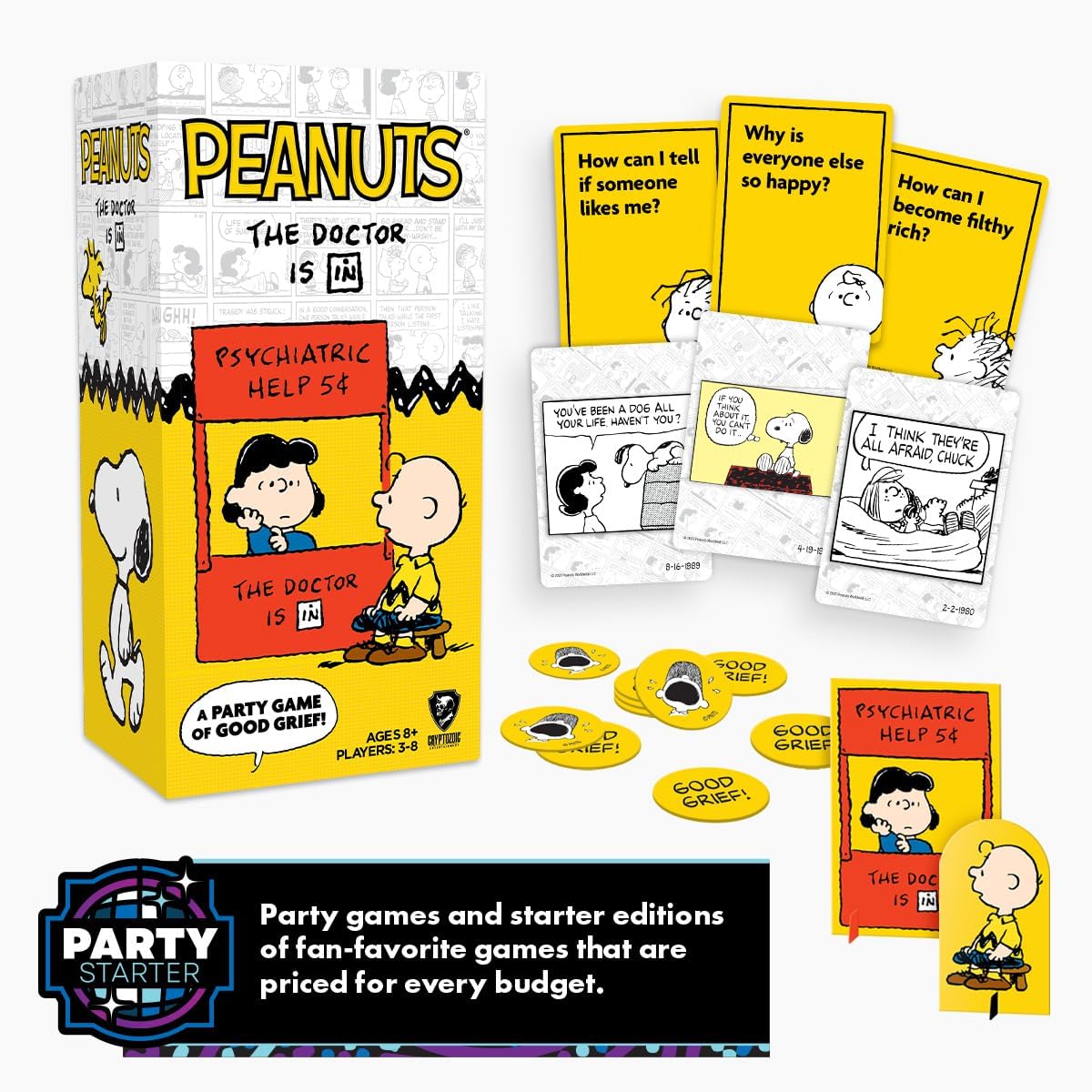 Cryptozoic Entertainment Peanuts: The Doctor is in