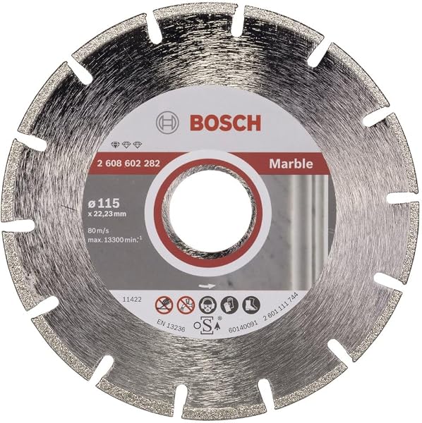 Bosch Professional Accessories Elmas Bıçak, 115 mm, Gri
