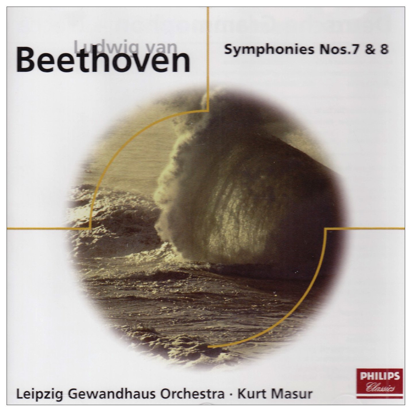 Symphonies 7 & 8 [Audio CD] Masur, Kurt; Beethoven, Ludwig van and Kurt Masur